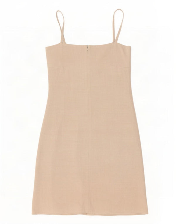 Jigsaw Damen Slip-Kleid UK 8 Small Grau