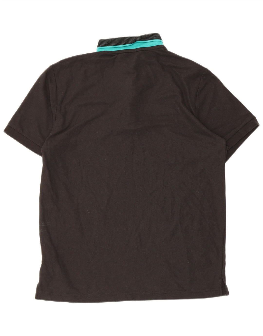 Puma Herren-Poloshirt, mittelgroß, Schwarz, Colourblock-Baumwolle