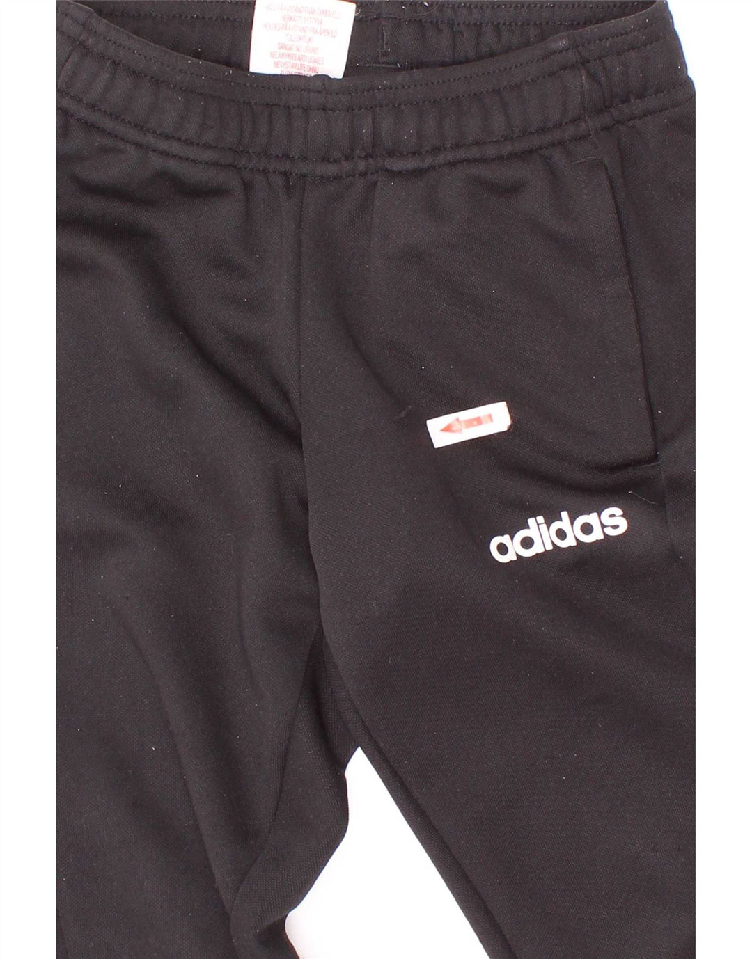 Adidas Jungen Climalite Trainingshose 3–4 Jahre, schwarzes Polyester