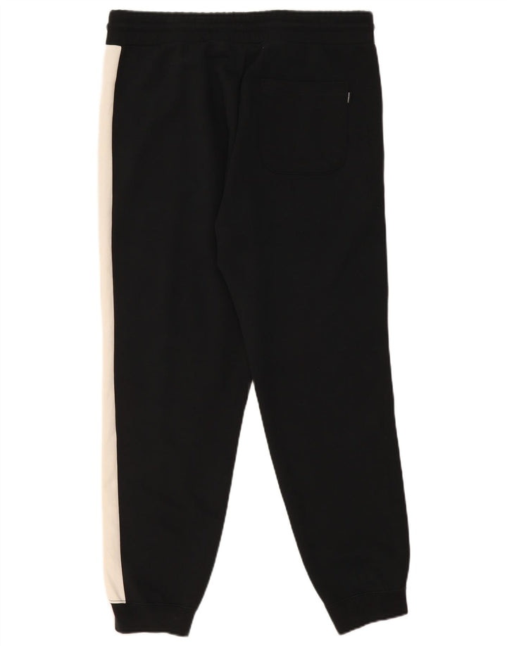 Converse Herren-Trainingshose, Jogginghose, Mittelschwarz, Farbblock-Polyester