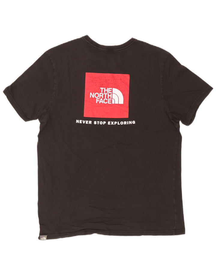 The North Face Herren-T-Shirt mit Grafik, Größe L, Schwarz, Baumwolle