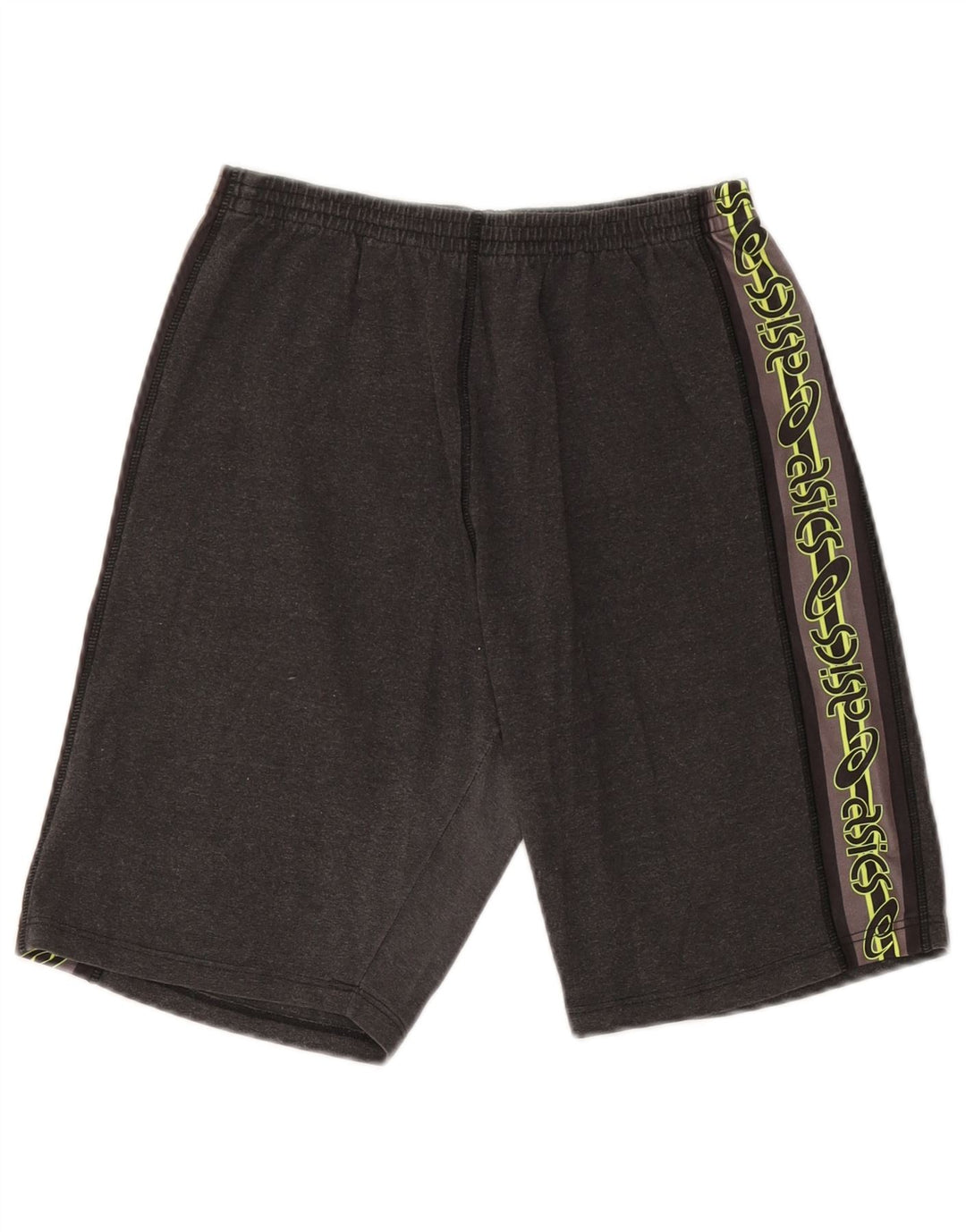 Asics Herren Graphic Sport Shorts XL Grau Baumwolle