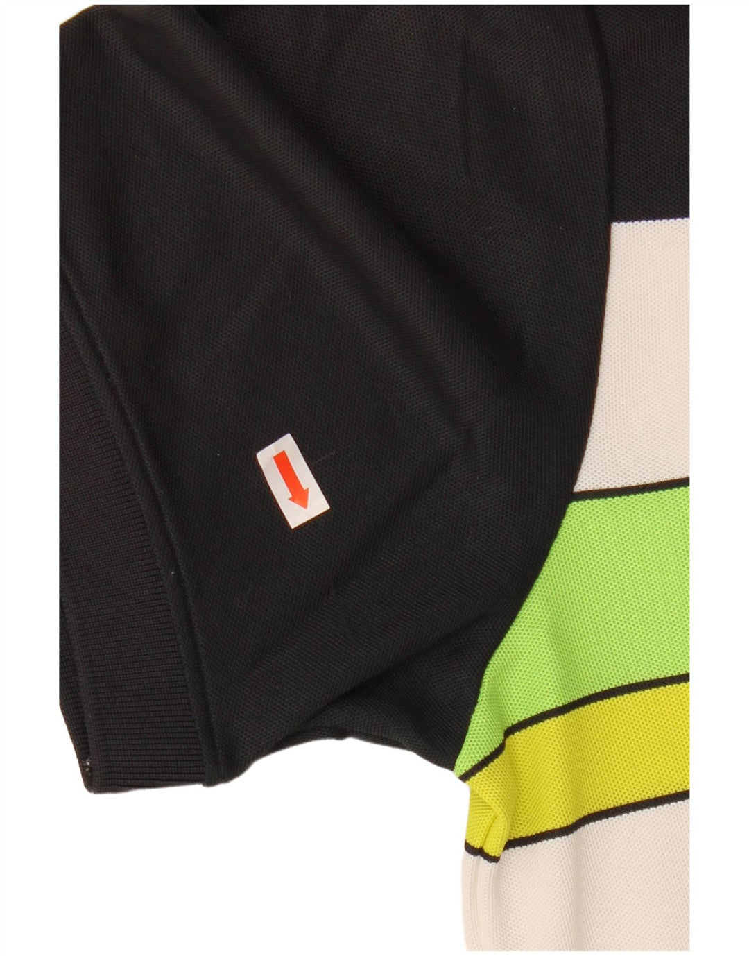 Calvin Klein Herren-Poloshirt, mittelweißes Farbblock-Polyester