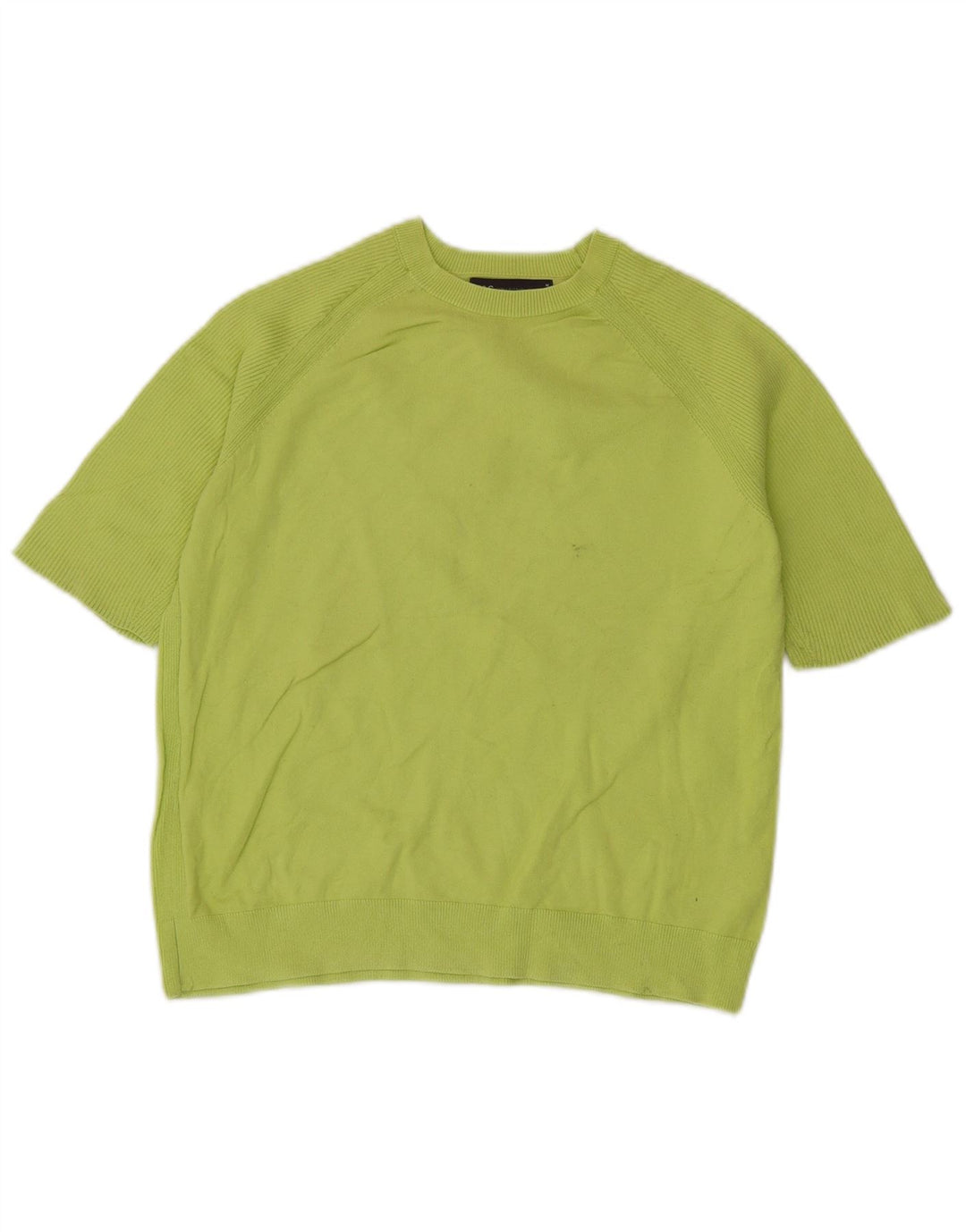 Marks & Spencer Damen-Pullover mit Rundhalsausschnitt, Gr. 12, Mittelgrün