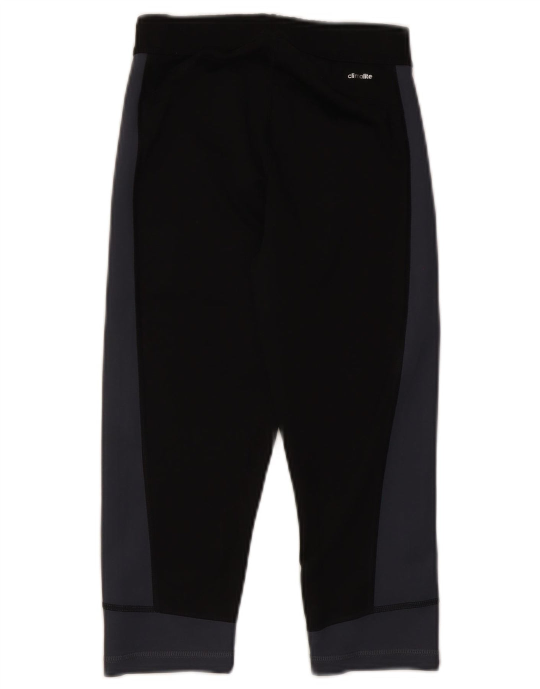Adidas Damen Capri-Leggings UK 8/10 Small Schwarz Colourblock Polyester
