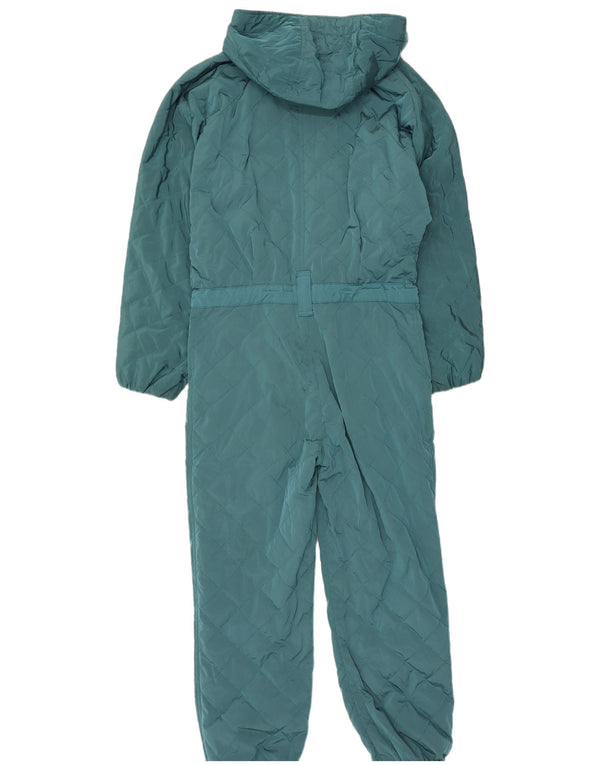 Post Card Damen-Skioverall mit Kapuze IT 42 Mittelblaues Nylon