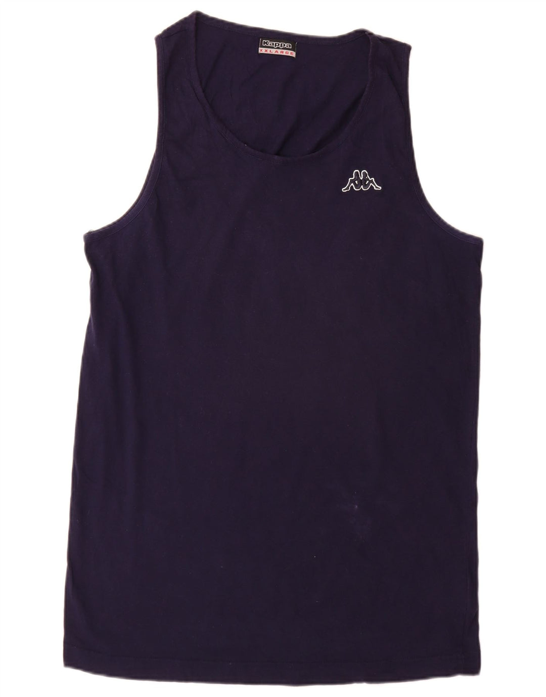 Kappa Herren Weste Top 2XL Marineblau Baumwolle