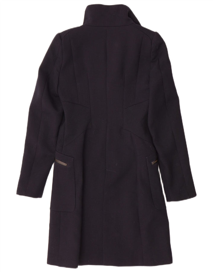 Zara Damen Mantel UK 6 XS Marineblau