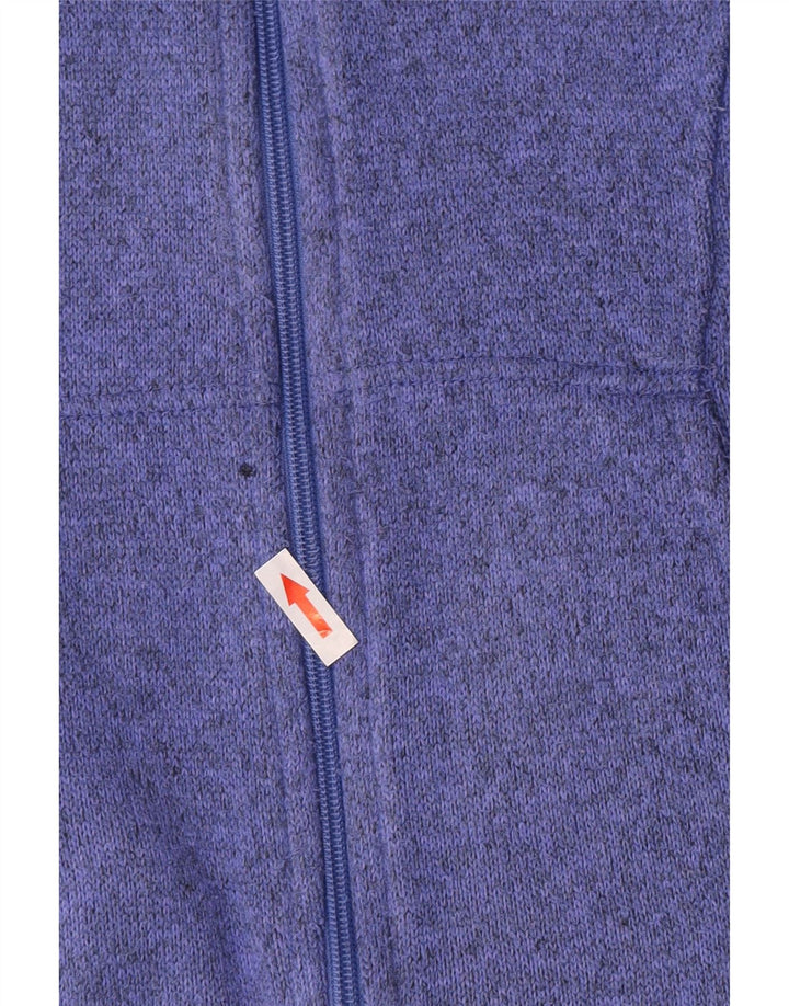 Marks & Spencer Damen-Trainingsanzugoberteil mit bequemer Passform, Gr. 16, Blau