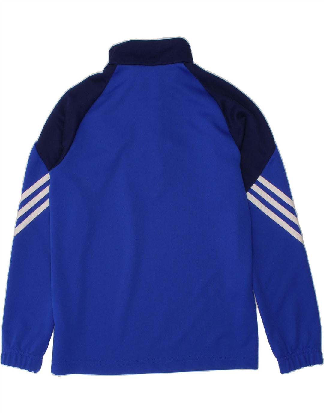 ADIDAS Boys Climalite Pullover Tracksuit Top 9-10 Years Medium  Blue Vintage Adidas and Second-Hand Adidas from Messina Hembry 