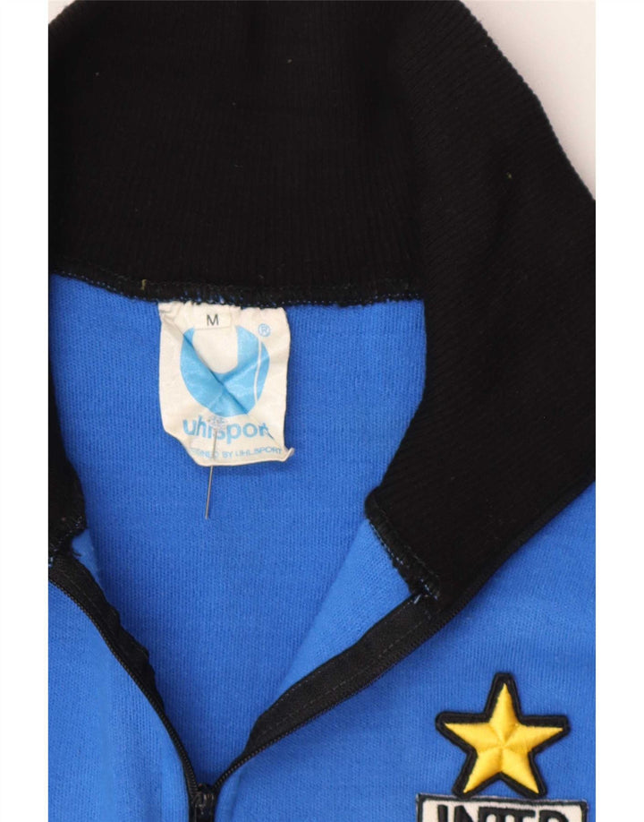 Uhlsport Herren Inter Mailand 1990-1991 Sweatshirt Pullover Mittelblau