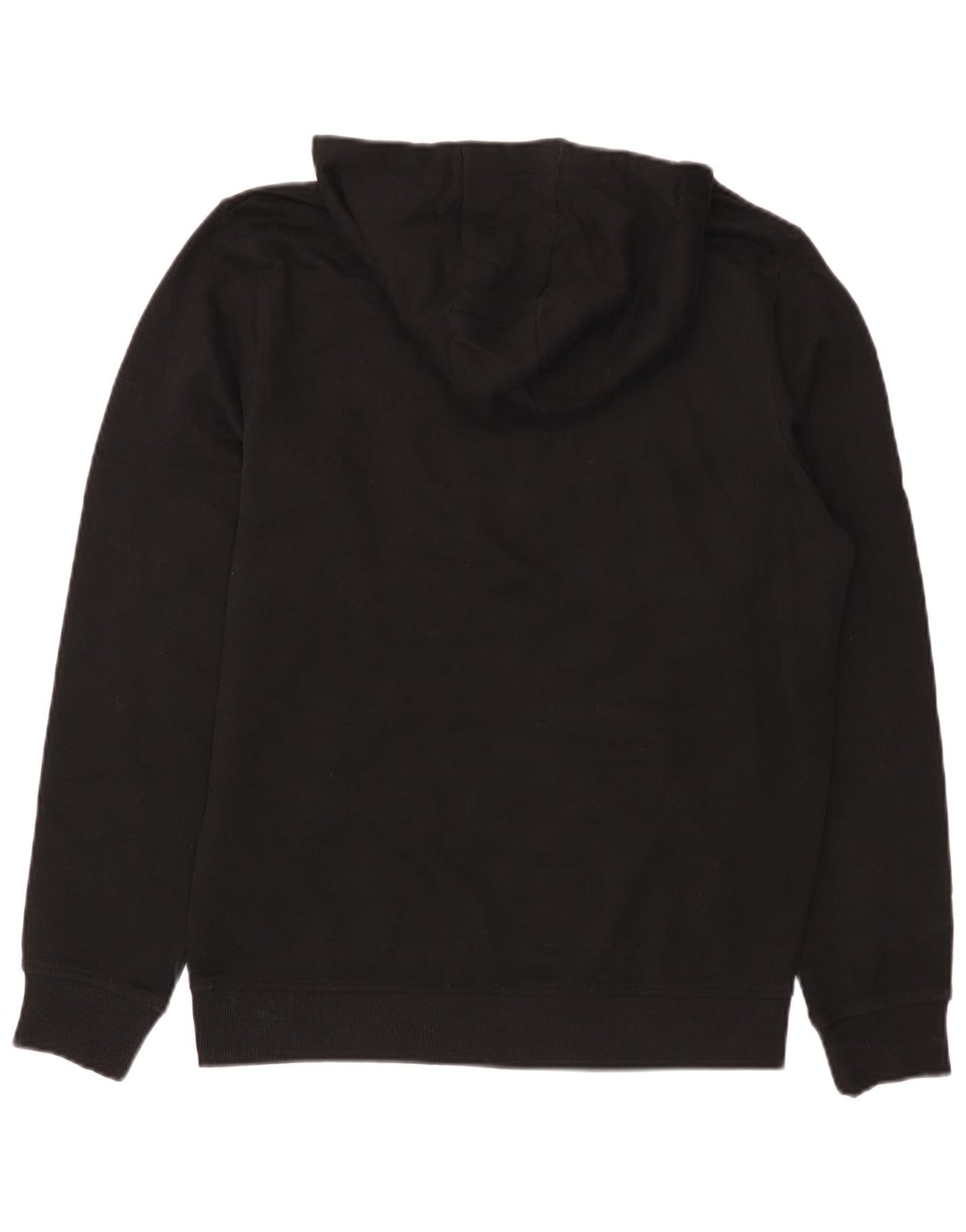 Lyle & Scott Herren-Kapuzenpullover aus mittelschwarzer Baumwolle