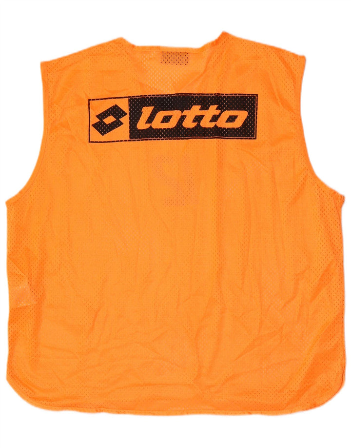 Lotto Herren Grafik-Weste Top XL Orange Polyester