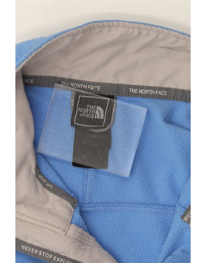 The North Face Damen Fleecejacke UK 16 Large Blau Polyester