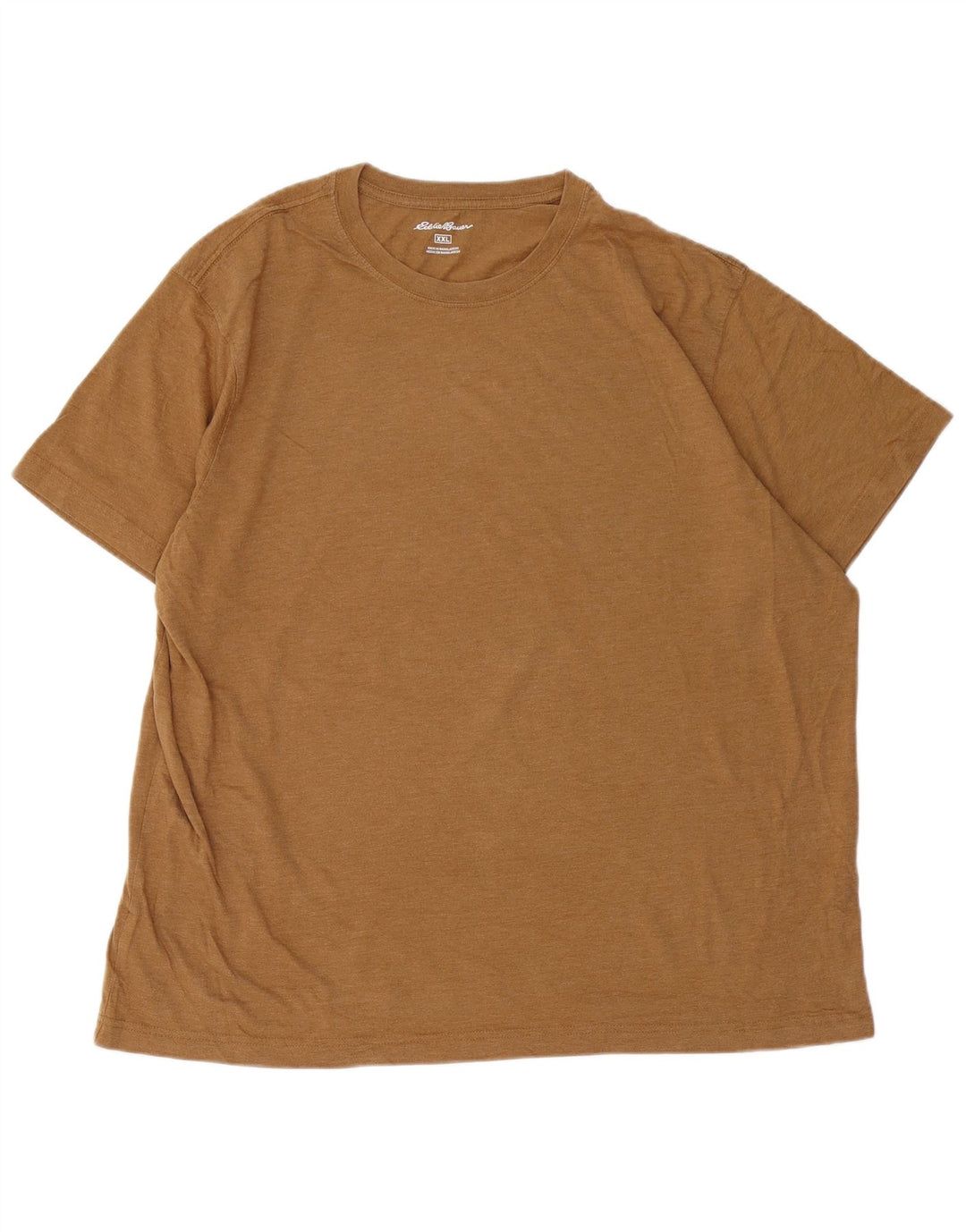 EDDIE BAUER Herren T-Shirt Top 2XL Braun Baumwolle