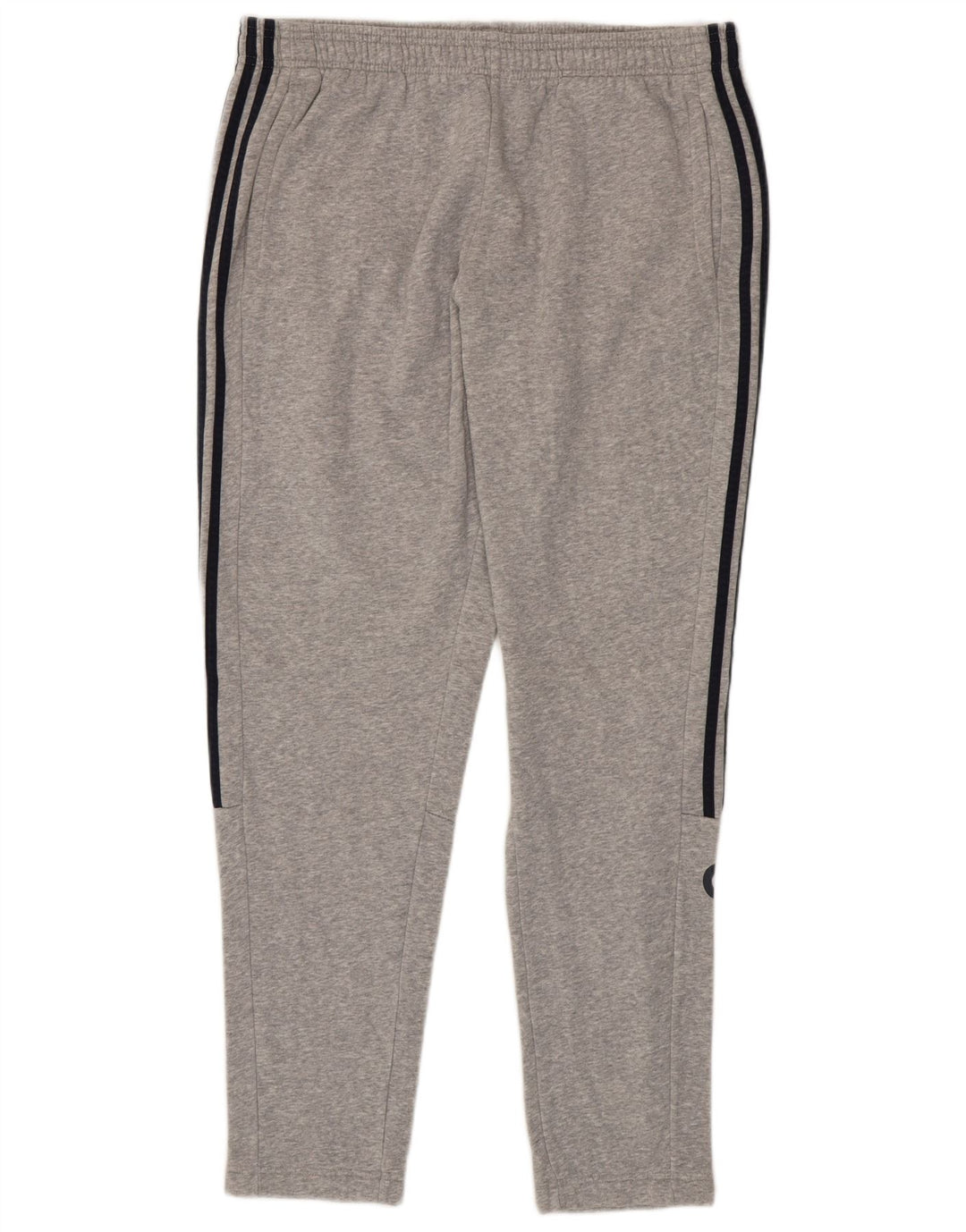 Adidas Herren-Trainingshose mit Grafik, XL, graue Baumwolle