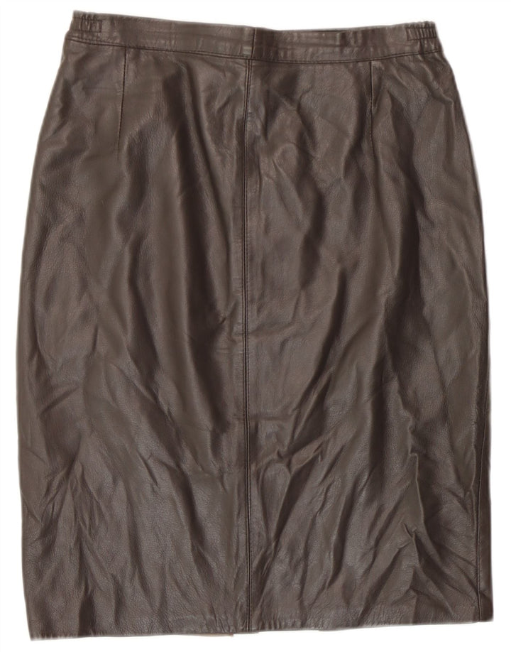 Carla Buti Damen Bleistiftrock IT 44 Medium W28 Braun