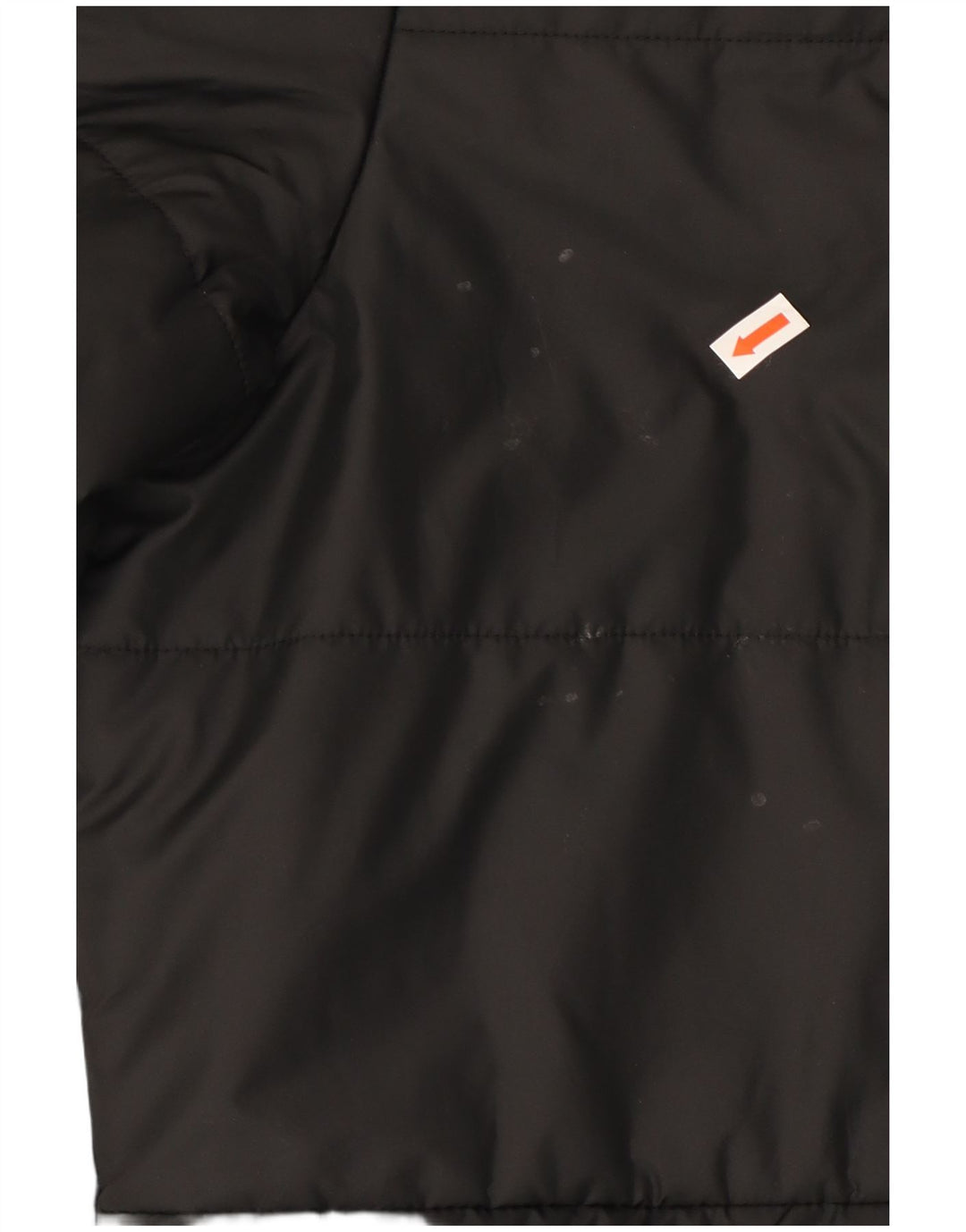 ADIDAS Herren Wattierte Jacke UK 38 Medium Schwarz Polyester