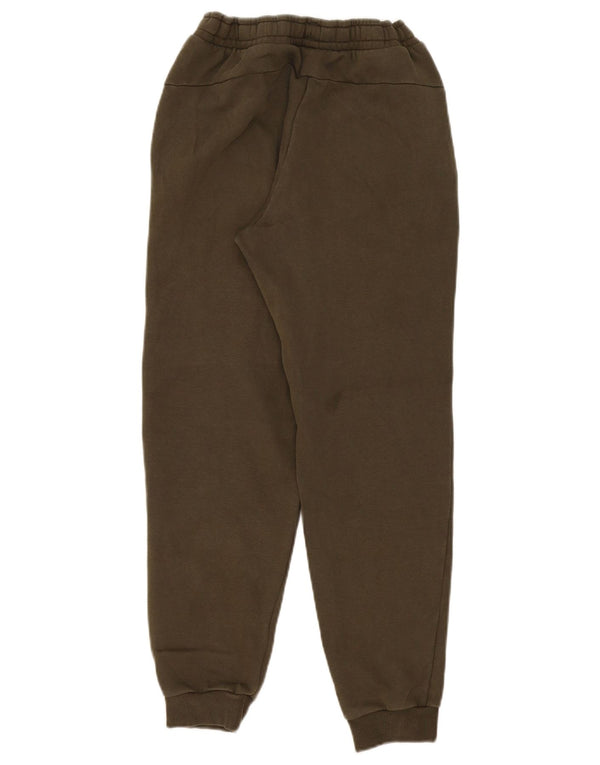 Puma Jungen Graphic Trainingshose Jogger 13–14 Jahre Khaki Baumwolle