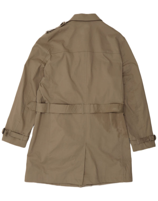 TED BAKER Herren Trenchcoat EU 44 XS Beige Baumwolle