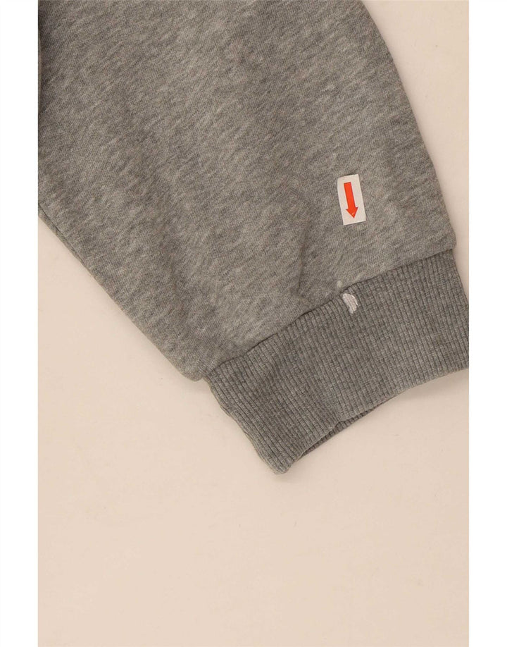 Puma Herren Graphic Sweatshirt Pullover 4XL Grau gefleckte Baumwolle