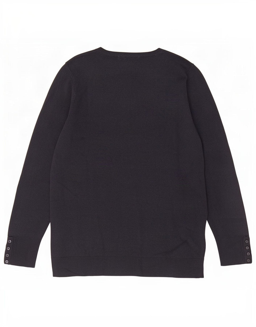 Marks & Spencer Damen-Pullover mit V-Ausschnitt, Größe 40, Marineblau