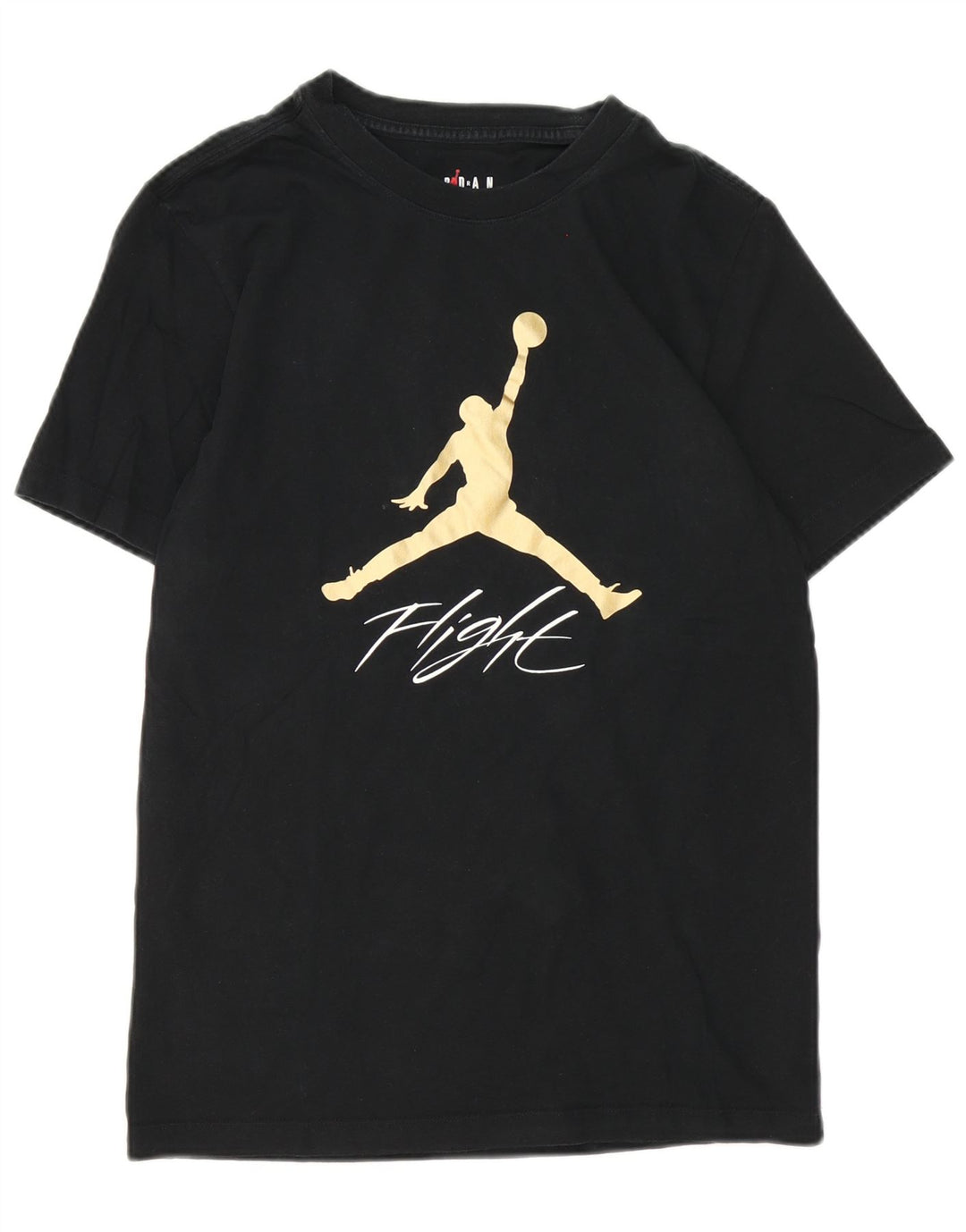 Jordan Herren-T-Shirt mit Grafik, Größe S, schwarze Baumwolle