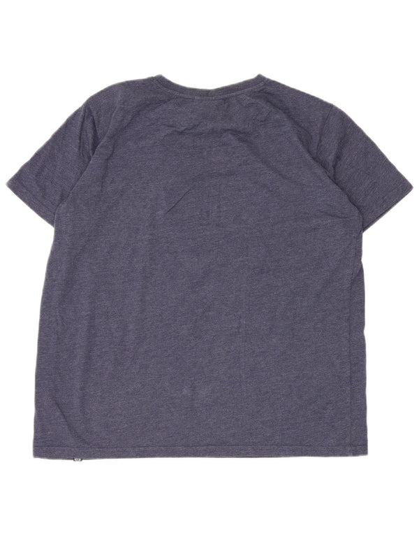 Animal-Grafik-T-Shirt für Jungen, 15–16 Jahre, marineblaue Baumwolle