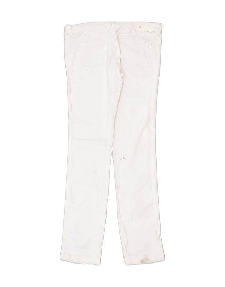 NORTH SAILS Womens Slim Casual Trousers IT 46 Large W34 L34 White Classic | Vintage | Thrift | Second-Hand | Used Clothing | Messina Hembry 