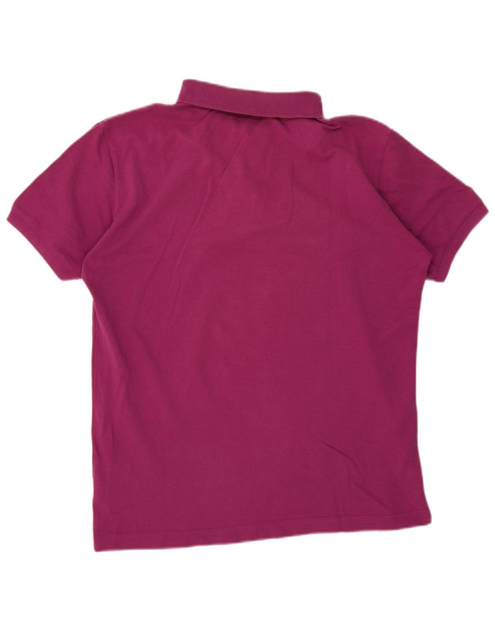 Asics Herren-Poloshirt, mittlere kastanienbraune Baumwolle