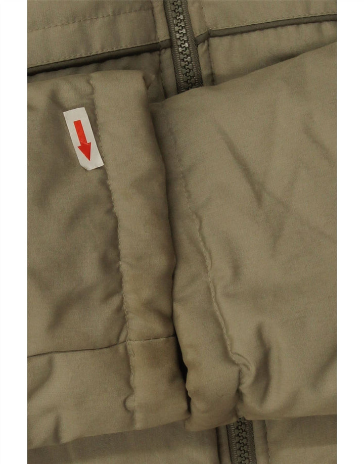 Canda Herren-Parka mit Kapuze, lockere Passform, Größe 46, klein, grün