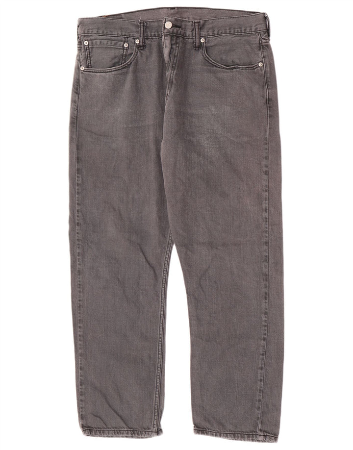 Levi's Herren 508 Straight Jeans W36 L27 Graue Baumwolle