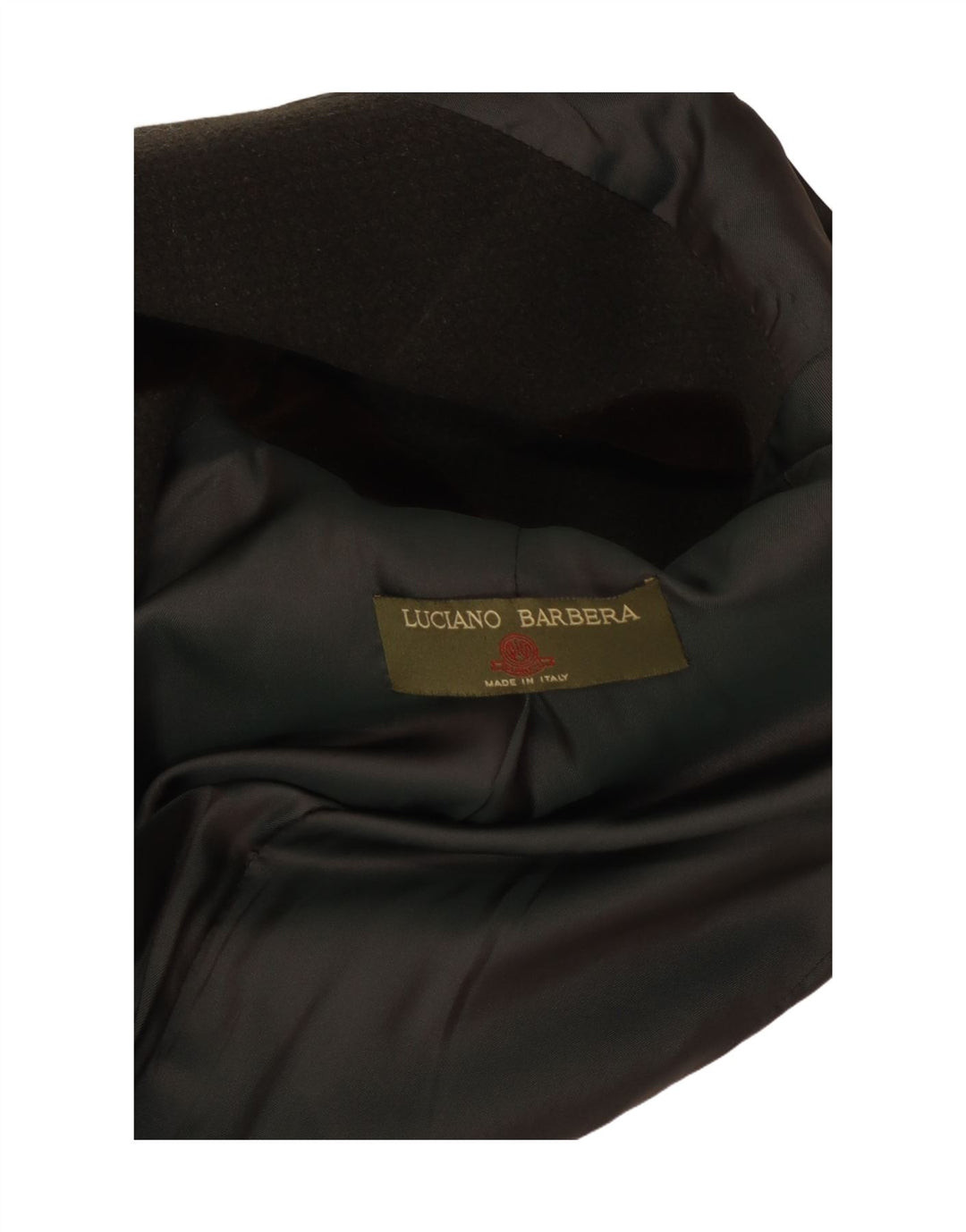 Luciano Barbera Damen 4-Knopf-Blazerjacke IT 44 Mittelgrün Angora