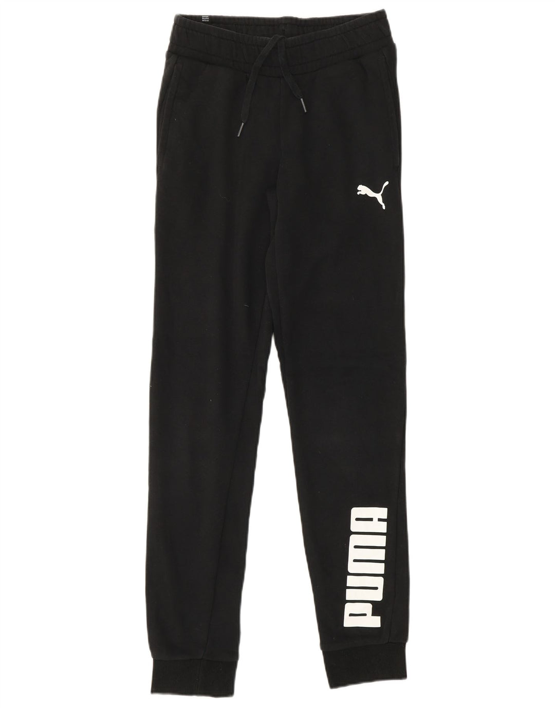 PUMA Damen Graphic Trainingshose Jogger UK 2 2XS Schwarz