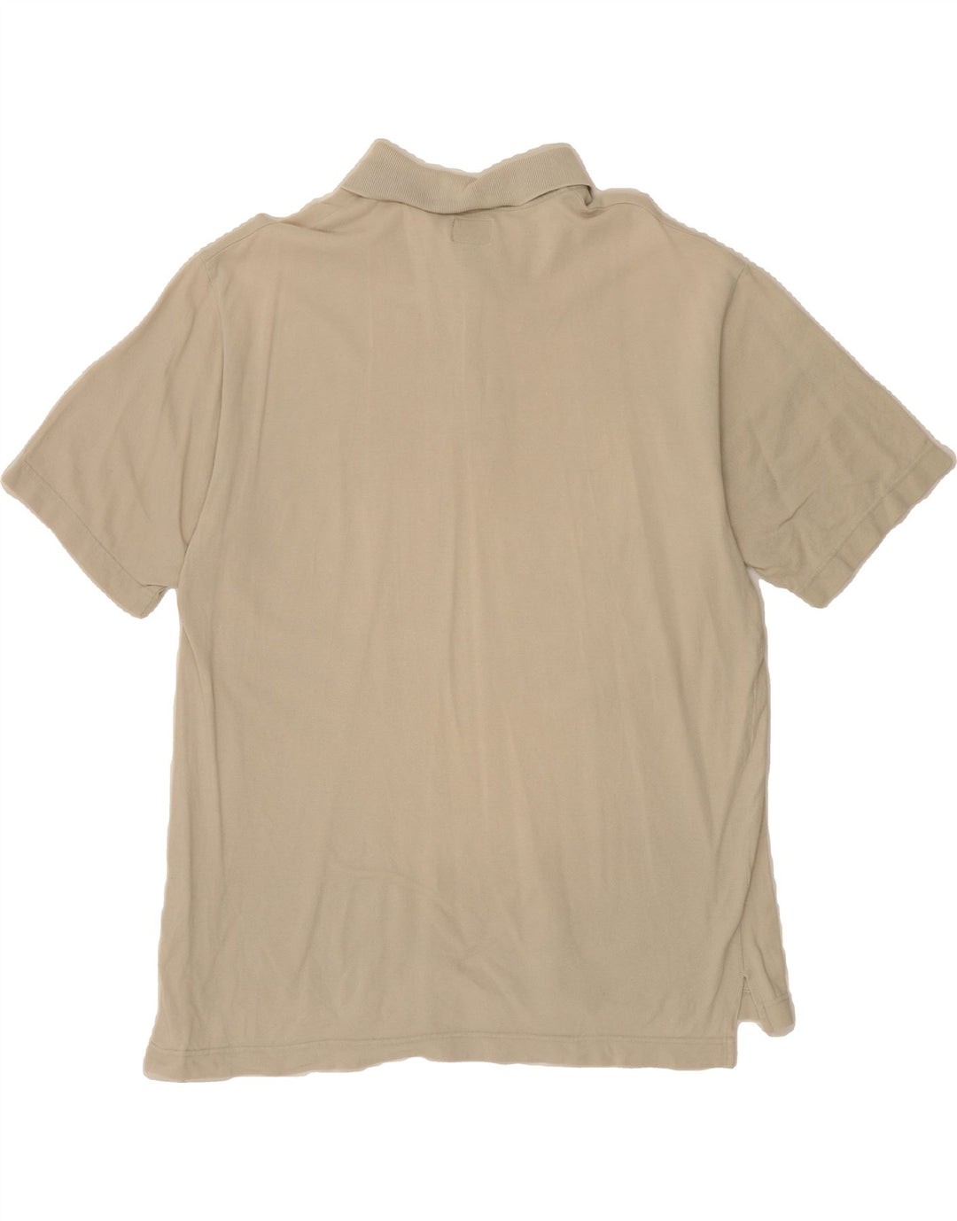CANADIENS Mens Polo Shirt IT 52 Large Beige Cotton Vintage Canadiens and Second-Hand Canadiens from Messina Hembry 