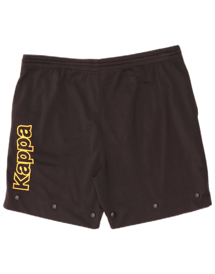 Kappa Herren Graphic Sport Shorts XL Schwarz Polyester
