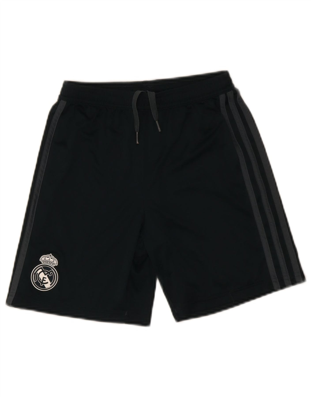 Adidas Jungen Real Madrid Sportshorts 11–12 Jahre, schwarzes Polyester