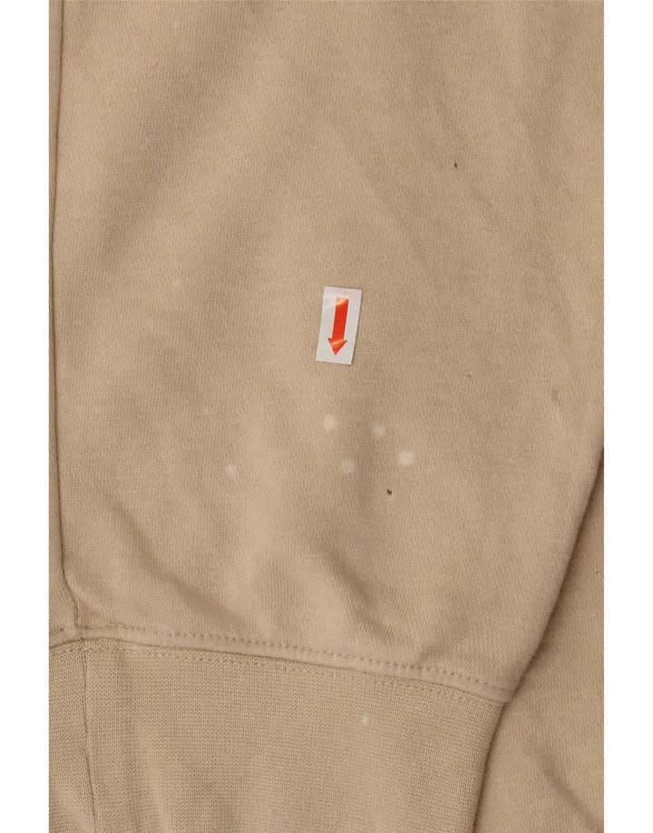 Nike Herren-Trainingshose, Jogginghose, Größe S, beige, Baumwolle