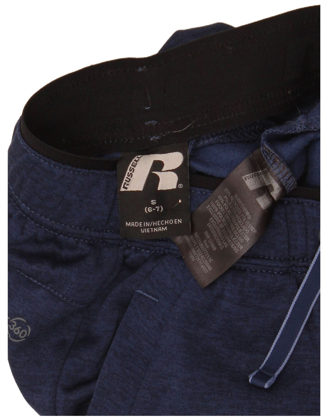 Russell Athletic Jungen-Trainingshose, Jogginghose, 6–7 Jahre, Größe S, Marineblau