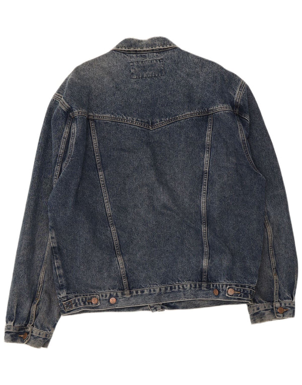 Wrangler Herren Jeansjacke UK 42 XL Blaue Baumwolle