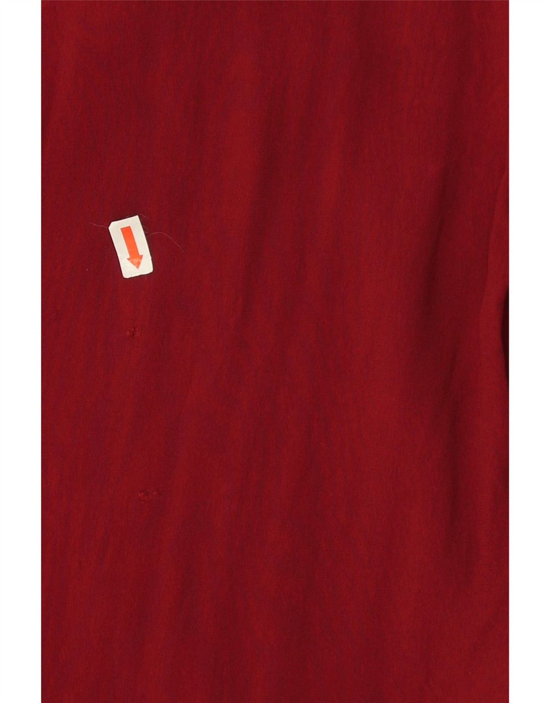 Zara Damen Langarm-Tunika-Top UK 14 Mittelrot