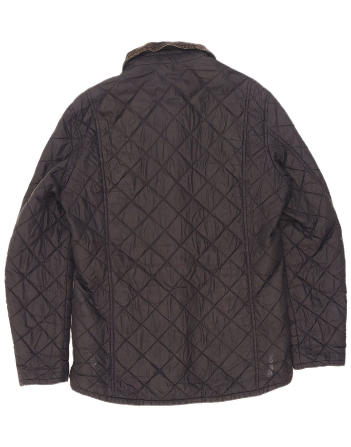 Barbour Herren Steppjacke UK 38 Medium Navy Blue Polyamid