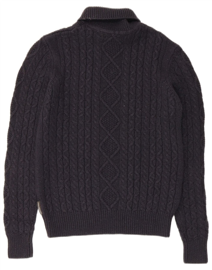 French Connection Rollkragenpullover für Damen, Gr. 10, Marineblau