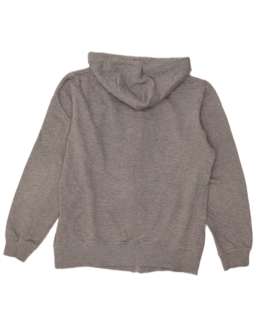 Fila Herren-Kapuzenpullover mit grafischem Reißverschluss, klein, grau geflecktes Polyester