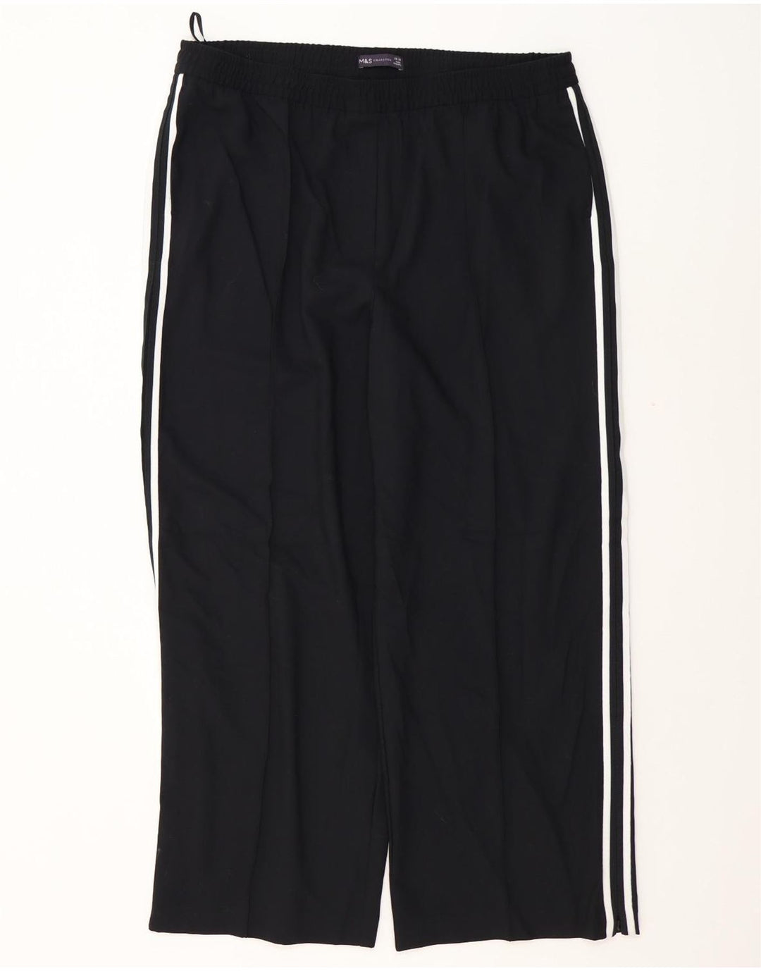 Marks & Spencer Damen Trainingshose UK 20 2XL Schwarz Polyester