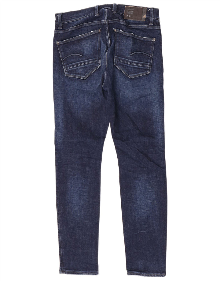 G-Star Herren Revend Slim Jeans W32 L32 Blaue Baumwolle
