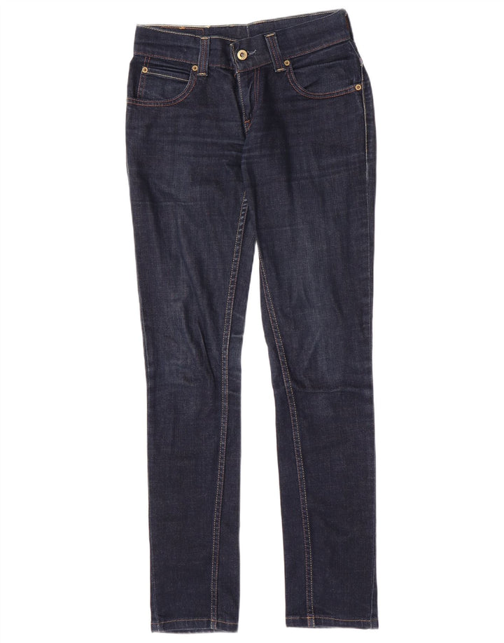 Levi's Damen 603 Slim Jeans W28 L31 Marineblau Baumwolle
