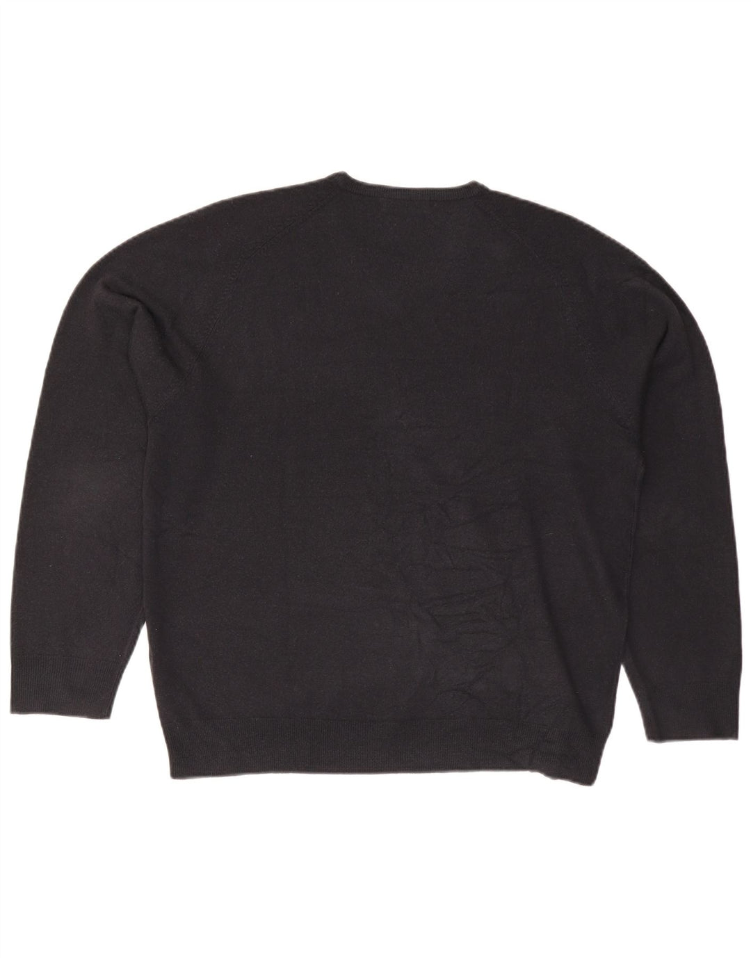Marks & Spencer Herren Blue Harbour Pullover mit V-Ausschnitt, Größe L, Marineblau