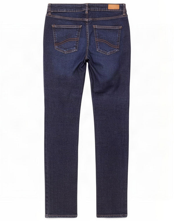 Fat Face Damen Sway Slim Jeans UK 12 Medium W30 L30 Marineblau Baumwolle
