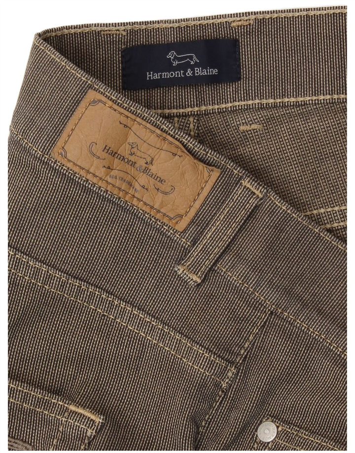Harmont & Blaine Damen Freizeithose IT 44 Medium W32 L28 Braun